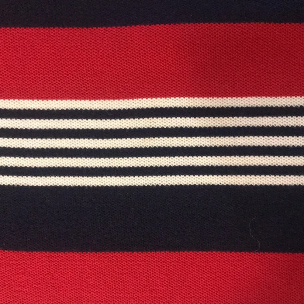 Polo Golf Ralph Lauren Striped Short Sleeve Polo Shirt Red White Blue XL